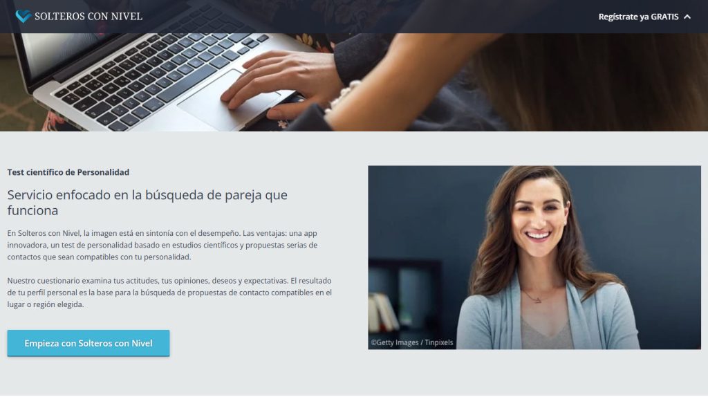 test de personalidad Solteros con Nivel