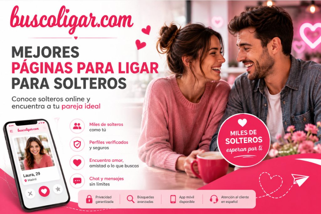 Mejores páginas para ligar para solteros