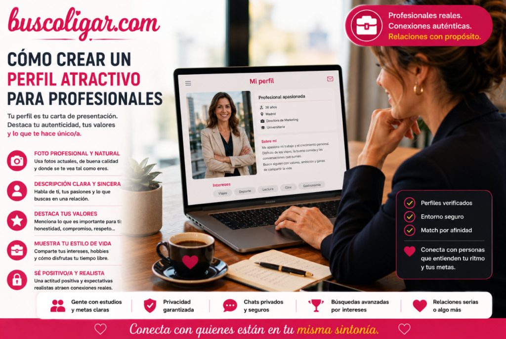Cómo crear un perfil atractivo para profesionales
