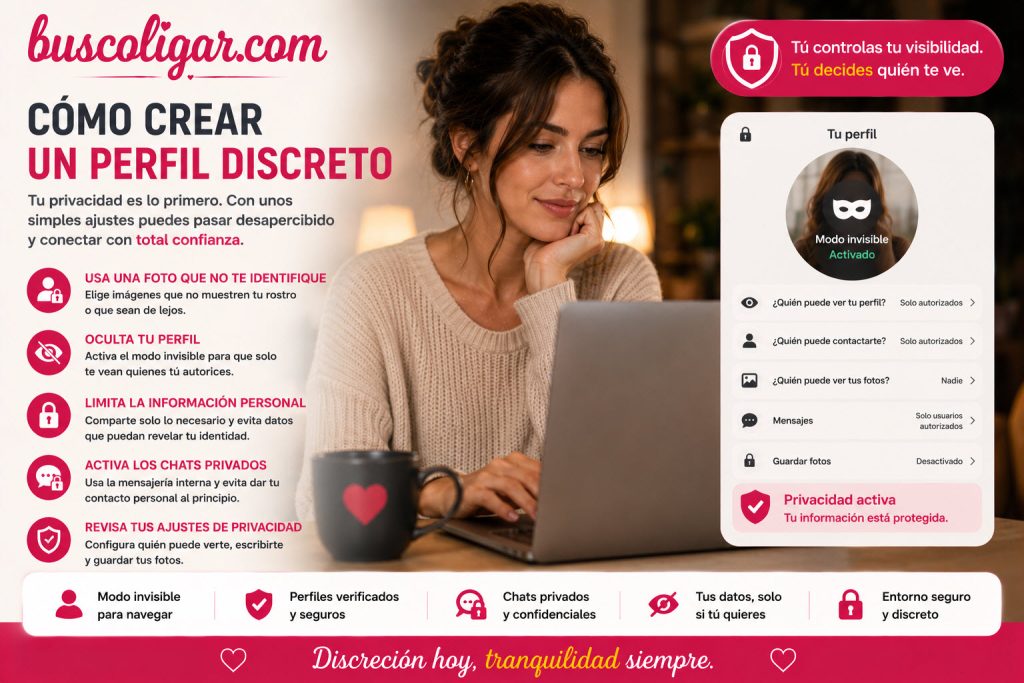 Cómo crear un perfil discreto