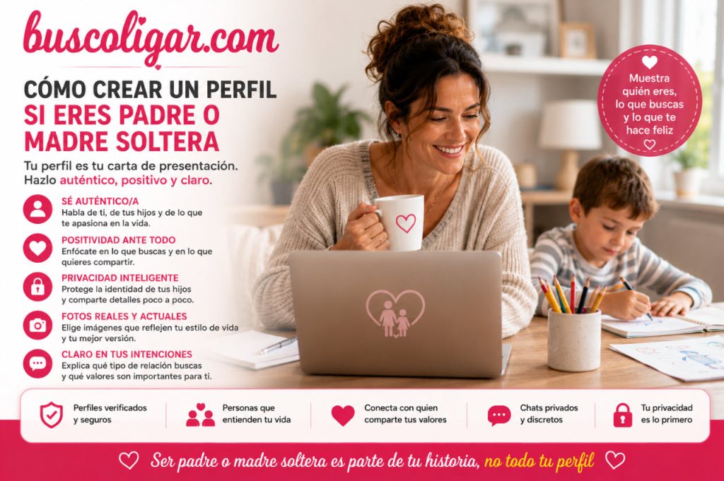 como crear un perfil si eres padre o madre soltera