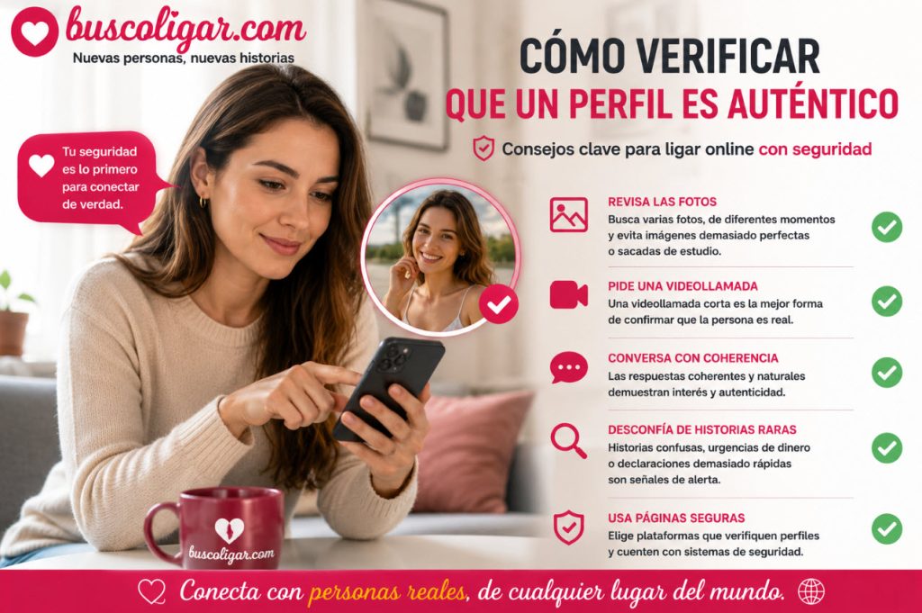 como verificar que un perfil es autentico