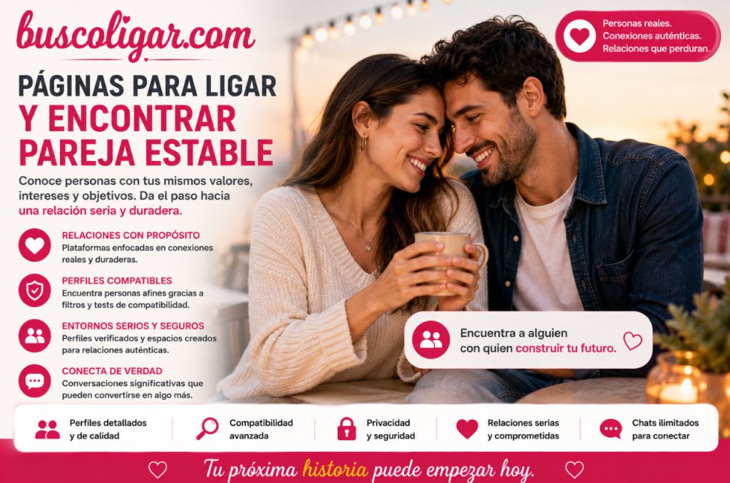 paginas para ligar y encontrar pareja estable