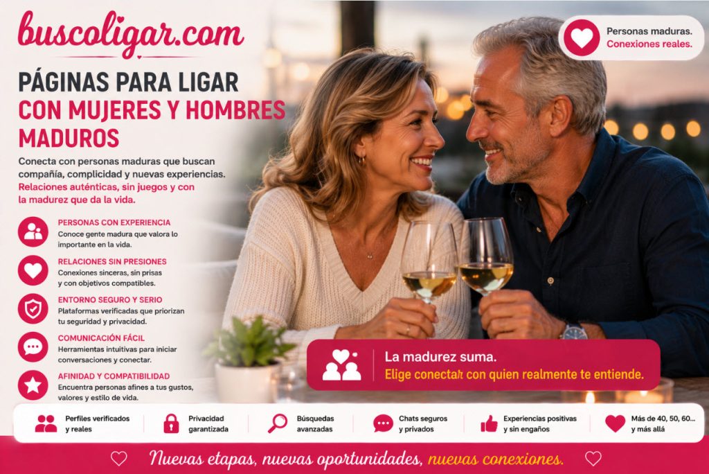 paginas para ligar con personas maduras