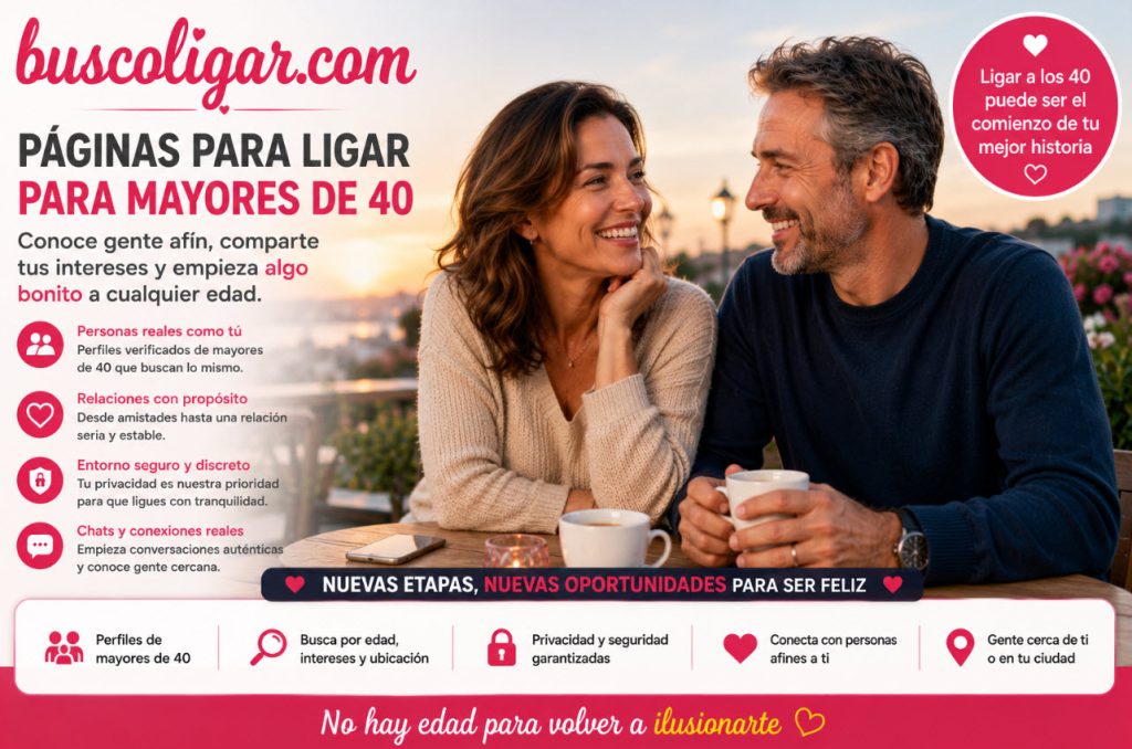 paginas para ligar para mayores de 40