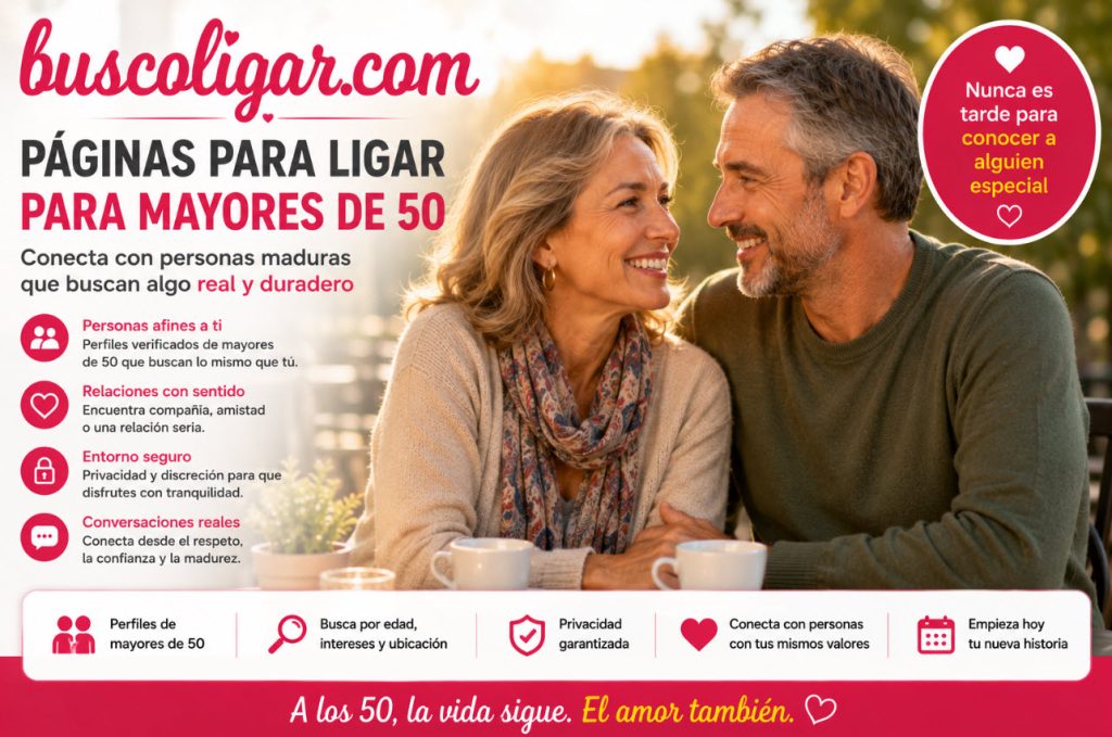 paginas para ligar para mayores de 50