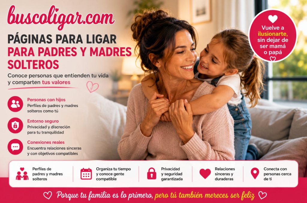 paginas para ligar para padres y madres solteros