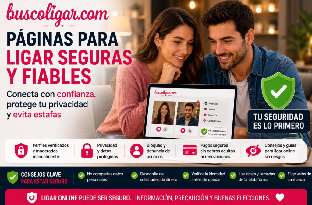 paginas para ligar seguras y fiables