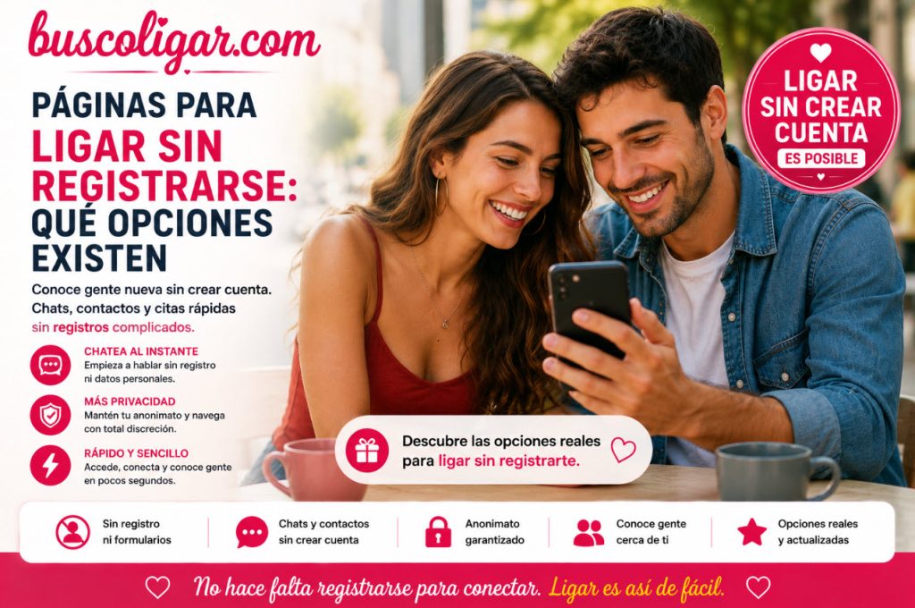 páginas para ligar sin registrarse